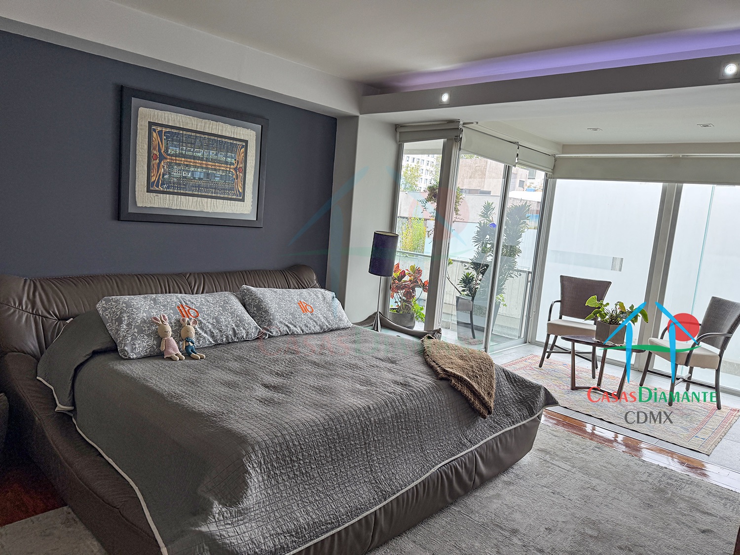 Polanco Departamento Arquímedes - Recámara principal 3